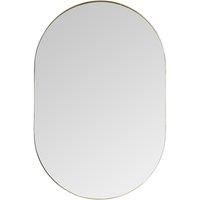 Rye Medium Elipse Wall Mirror - Champagne