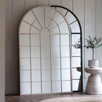 Beckenham Extra Large Arched Leaner Mirror - White