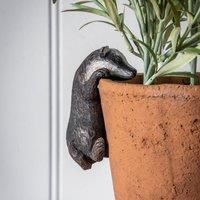 Badger Plant Pot Hanger Ornament Small