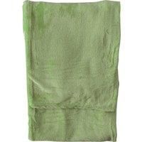 Crossland Grove Rolled Flannel Fleece Pale Green 1400x1800mm