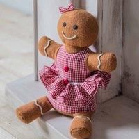 Crossland Grove Ginger Gingerbread Doorstop Brown Red