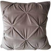 Crossland Grove Opulent Velvet Cushion Neutral 450x450mm