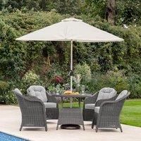 Gallery Vazzano 2X3M Parasol Cream