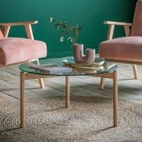Crossland Grove Morag Coffee Table Oak 70 X 70 X 40Cm