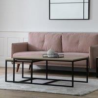 Crossland Grove Colchester Coffee Table Nest 50 X 50 X 45Cm