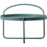 Crossland Grove Melton Coffee Table Teal 65 X 65 X 50Cm