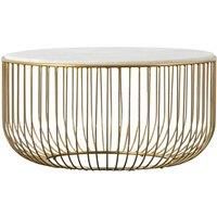 Crossland Grove Nimes Coffee Table Gold