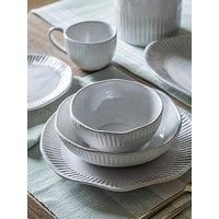 Gallery Ridged Collection &Ndash; Set Of 4 Dinner Plates