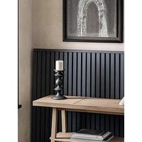 Gallery Sutton Pillar Holder Black Small 140X140X270Mm