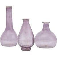 Set of 3 Hinkley Glass Vases