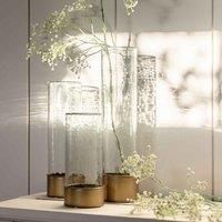 Gallery Direct Diego Vase Large Antique Bronze 100x100x450mm