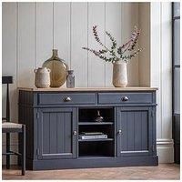 Eton Oak 2 Door 2 Drawer Sideboard Meteor