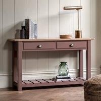 Crossland Grove Emory 2 Drawer Console Clay, Pink