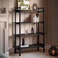 Gallery Direct Oxford Open Display Black 1200x400x1600mm