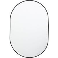 Gallery Yardley Mirror, 75x50cm, Black