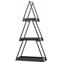 Crossland Grove Xmas Tree Tray Stack Black 400X145X800Mm