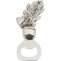 Crossland Grove Acorn Bottle Opener Nickel Finish 115X50X25Mm