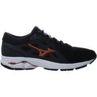 Wave Kizuna 2 Lace-Up Black Synthetic Running Trainers