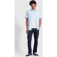 Farah Brewer Short Sleeve Shirt - Light Blue