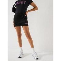 Juicy Couture Kady Impact Diamante Tube Skirt - Black
