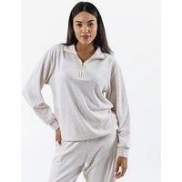 Juicy Couture Pete Gold Pullover Oatmeal