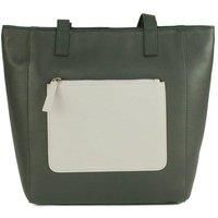 Eastern Counties Leather Womens/Ladies Polly Contrast Pocket Tote Bag EL334