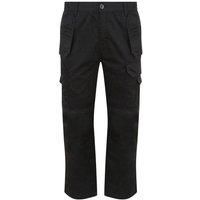 PRO RTX Men's Pro Tradesman Trousers in Black | Size: Small