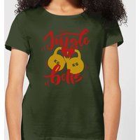 Jingle (Kettle) Bells Women's T-Shirt - Forest Green - S - Forest Green