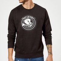 Looney Tunes That's All Folks Porky Pig Sweatshirt - Black - M