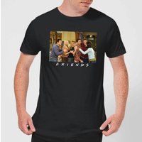 Friends Cast Shot Men's T-Shirt - Black - S
