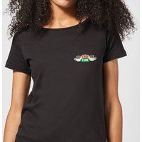 Friends Central Perk Coffee Cups Women's T-Shirt - Black - XXL