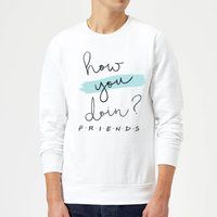 Friends How You Doin£ Sweatshirt - White - M - White