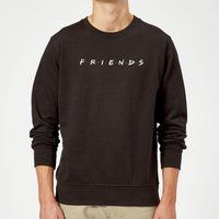 Friends Logo Sweatshirt - Black - XXL