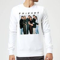 Friends Group Shot Sweatshirt - White - XXL