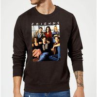 Friends Vintage Character Shot Sweatshirt - Black - XL