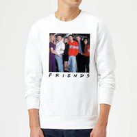 Friends Cast Pose Sweatshirt - White - S - White