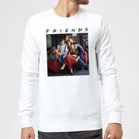 Friends Classic Character Sweatshirt - White - S - White