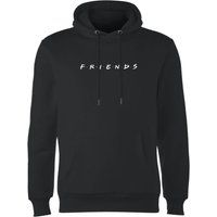 Friends Logo Hoodie - Black - XL