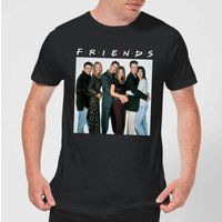 Friends Group Shot Men's T-Shirt - Black - 4XL