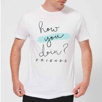 Friends How You Doin£ Men's T-Shirt - White - 5XL