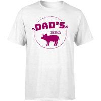 Dads BBQ T-Shirt - White - 5XL - White