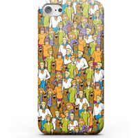 Scooby Doo Character Pattern Phone Case for iPhone and Android - iPhone 7 Plus - Snap Case - Gloss
