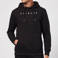 Friends Logo Contrast Hoodie - Black - XXL