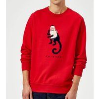 Friends Marcel The Monkey Sweatshirt - Red - XL