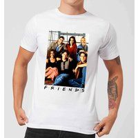 Friends Group Photo Men's T-Shirt - White - L - White