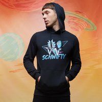 Rick and Morty Get Schwifty Hoodie - Black - XXL - Black