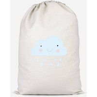 Rain Cloud Cotton Storage Bag - Large