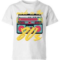 Made In The 80s Boombox Kids' T-Shirt - White - 9-10 Years - White