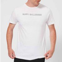 Happy Halloween Bones Men's T-Shirt - White - M - White