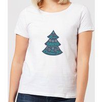 Christmas tree Women's T-Shirt - White - M